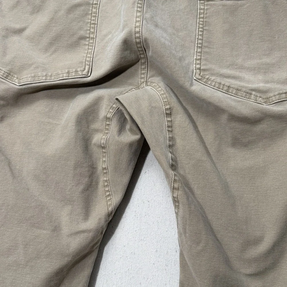 Relwen Flex Military‎ Pant Mens 38 Khaki Tan Utility Chino Stretch Workwear